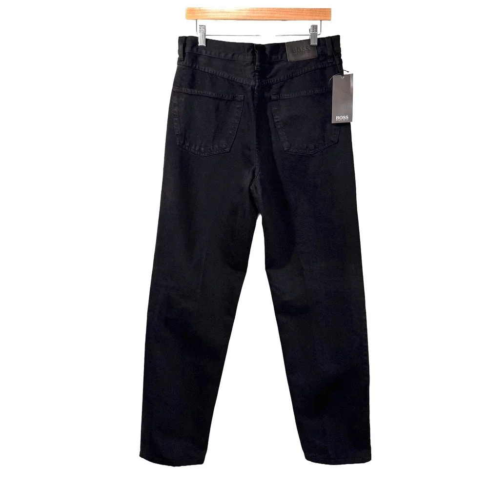 Vintage Hugo Boss Arkansas Straight Leg Jeans Mens 34x32 Made in Italy NWT Y2K